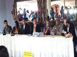 Con esta conferencia dio inicio en Tegucigalpa la Caravana por la Paz, Vida y la Justicia