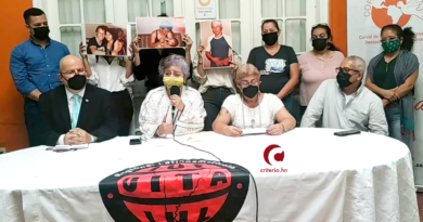 desaparicion de de personas 80 y 90 en Honduras