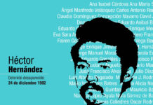 40 navidades a la espera de saber qué pasó con de Héctor Hernández detenido desaparecido